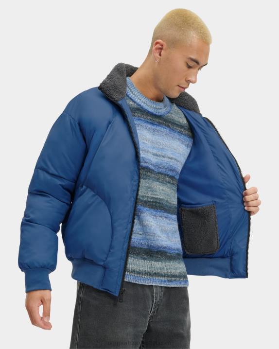 marinha damion sherpa jaqueta puffer UGG 20TJ1890 homens