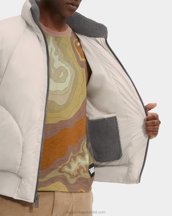 nuvem damion sherpa jaqueta puffer UGG 20TJ1891 homens