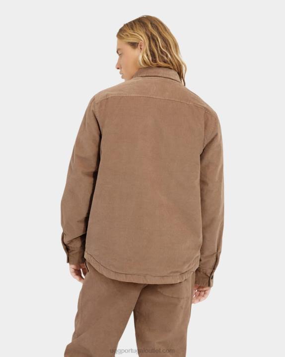 terra jaqueta de camisa de botão theodore UGG 20TJ1869 homens