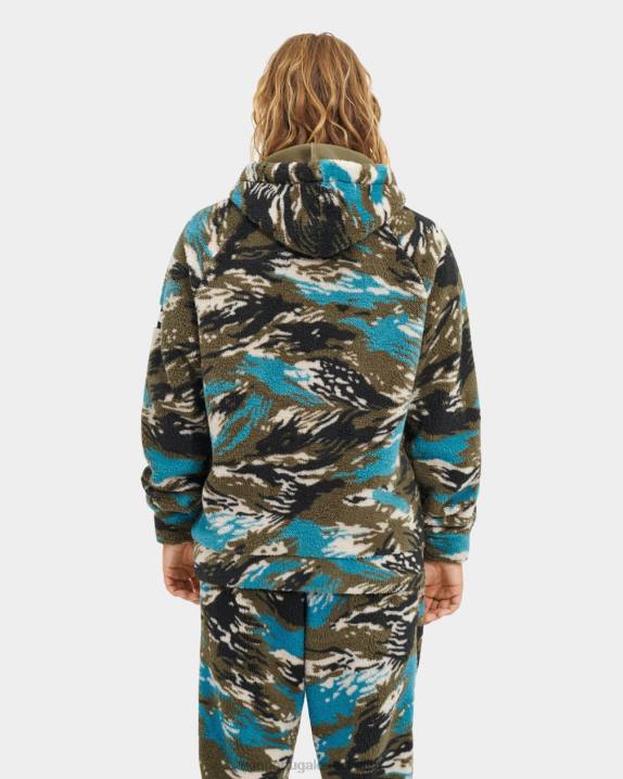 camuflagem do maremoto moletom dannen sherpa UGG 20TJ1915 homens