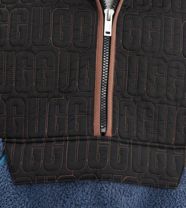 ciclone multi pulôver iggy sherpa meio zíper UGG 20TJ275 homens