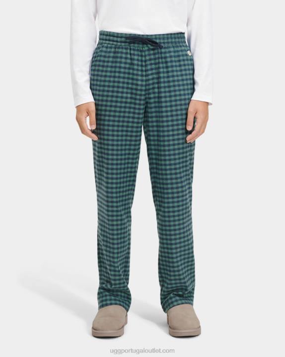 cheque branco/aloe vera conjunto de pijama steiner com caixa de presente UGG 20TJ2206 homens
