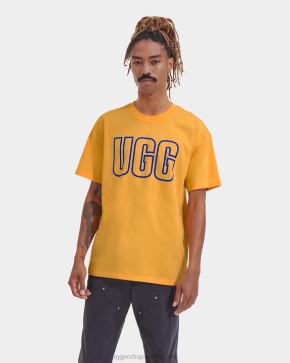 esboço gráfico de verão/netuno camiseta com logo rhett UGG 20TJ282 homens