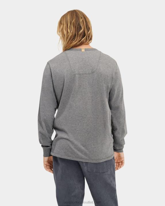 urze cinza camiseta manga longa austyn UGG 20TJ1872 homens