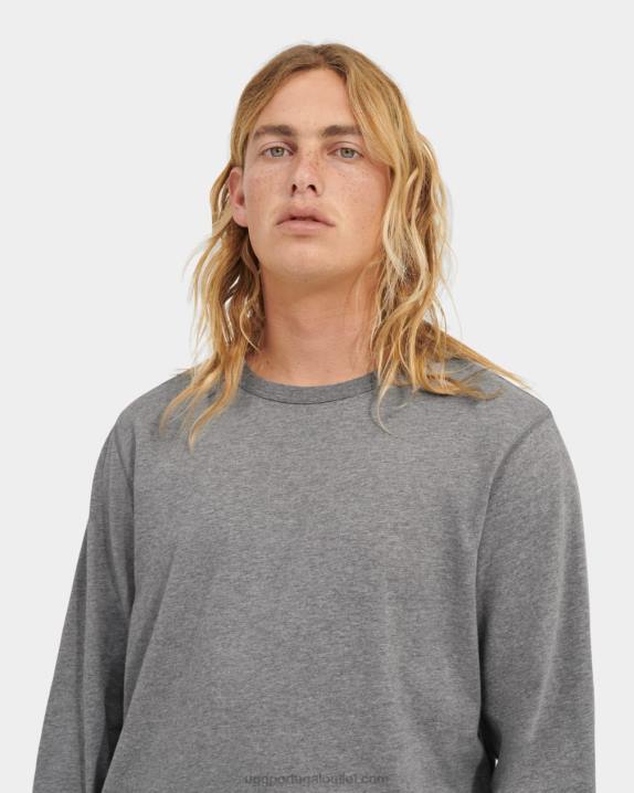 urze cinza camiseta manga longa austyn UGG 20TJ1872 homens