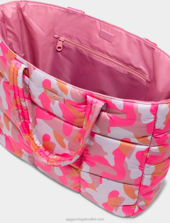 camopop rosa caramelo bolsa puff ellory UGG 20TJ143 mulheres