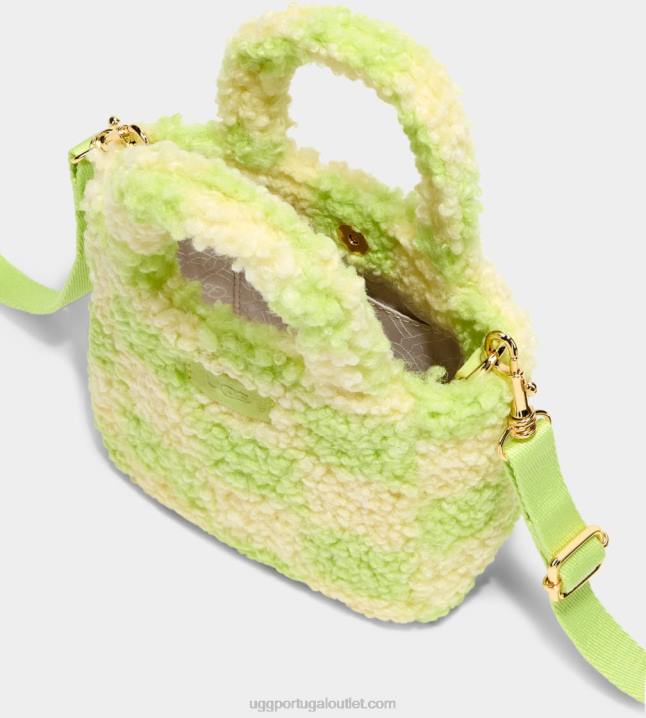 favo de mel/verde vibrante maribel mini bolsa sherpa UGG 20TJ145 mulheres