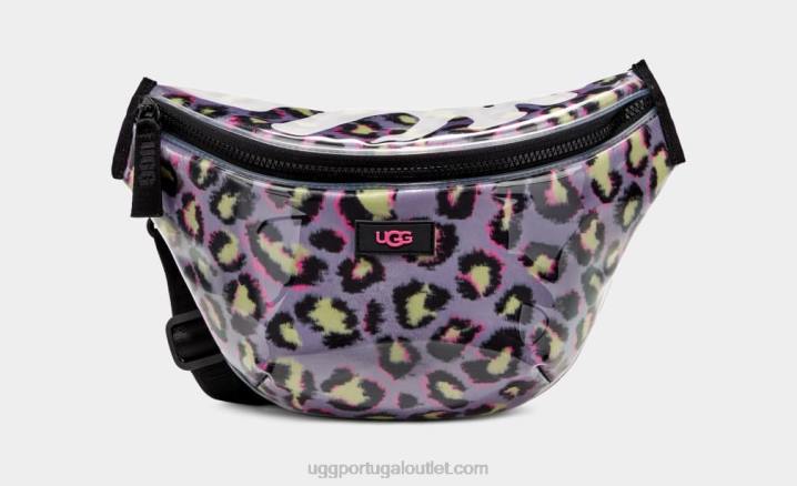 manchas pretas bolsa de cintura nasha transparente UGG 20TJ160 mulheres