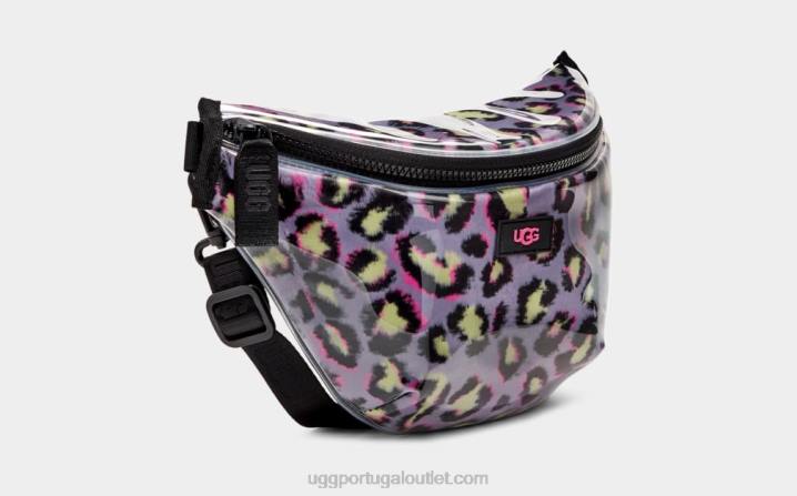 manchas pretas bolsa de cintura nasha transparente UGG 20TJ160 mulheres