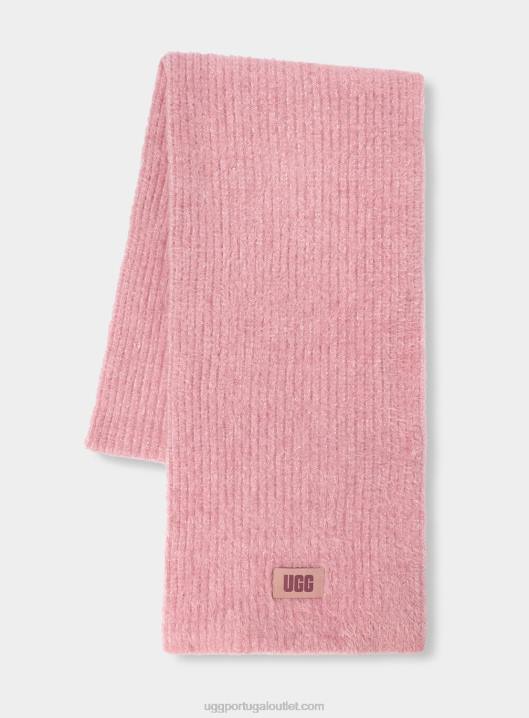 argila rosa multi lenço de malha de pelúcia trançado UGG 20TJ1276 mulheres