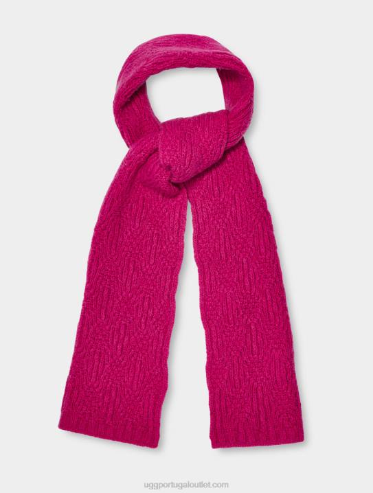 muito baga lenço de tricô desmond cable UGG 20TJ1249 mulheres
