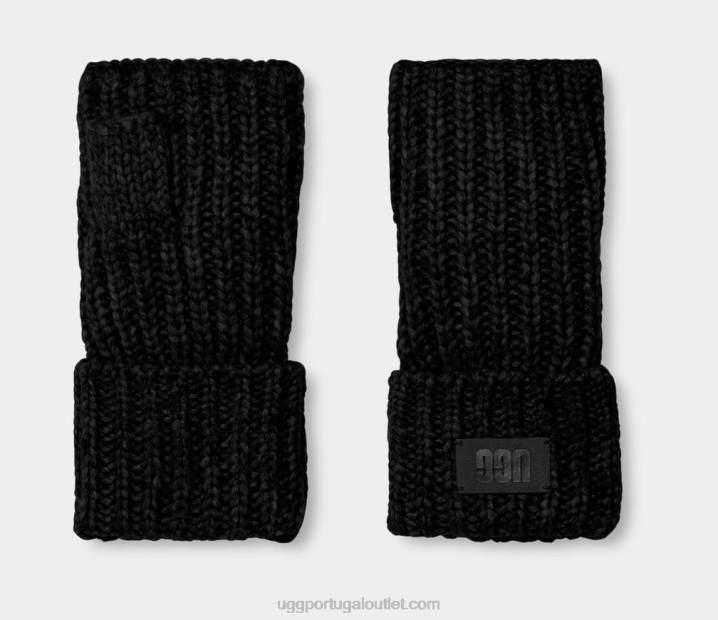 preto luva grossa sem dedos UGG 20TJ1242 mulheres