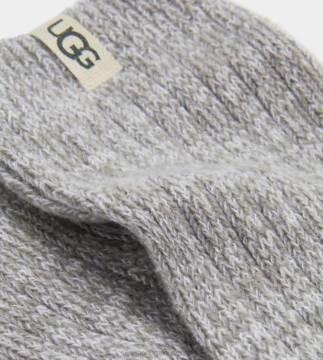 selo meia canoa slouchy em malha canelada UGG 20TJ2108 mulheres