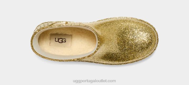 ouro brilhante purpurina drizlita UGG 20TJ499 mulheres
