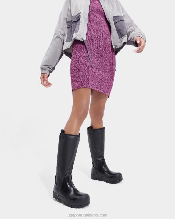 preto nuvem de chuva alta UGG 20TJ667 mulheres