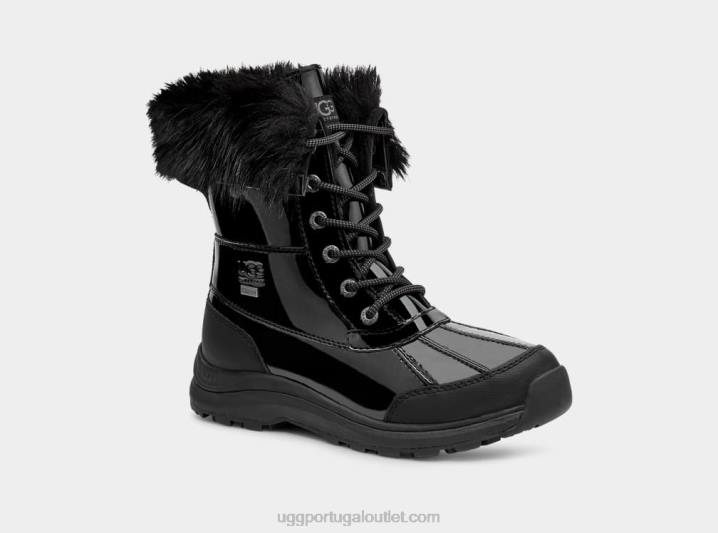 preto patente da bota adirondack iii UGG 20TJ591 mulheres