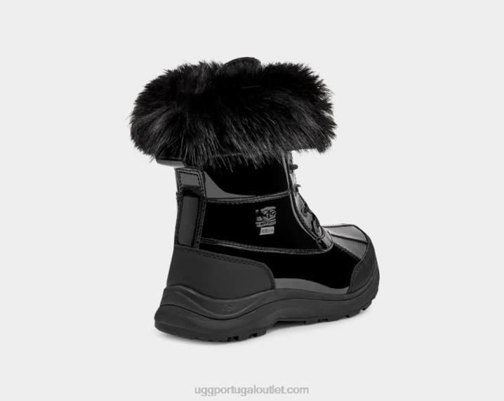 preto patente da bota adirondack iii UGG 20TJ591 mulheres
