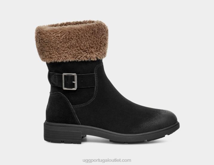 Camurça preta punho de Harrison UGG 20TJ2044 mulheres