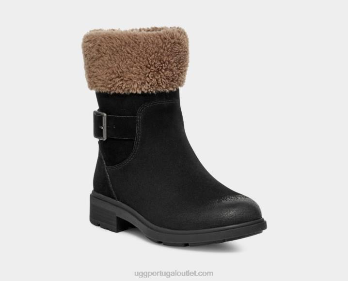 Camurça preta punho de Harrison UGG 20TJ2044 mulheres