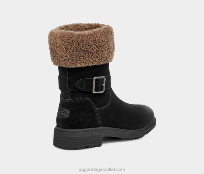 Camurça preta punho de Harrison UGG 20TJ2044 mulheres