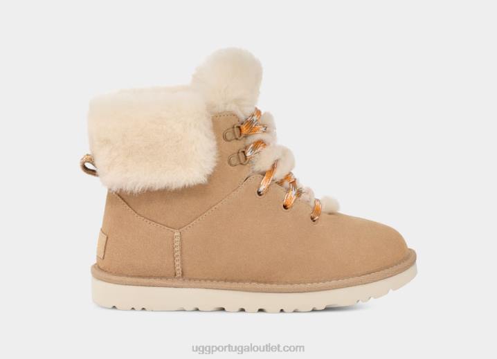 areia mini laço alpino clássico UGG 20TJ34 mulheres