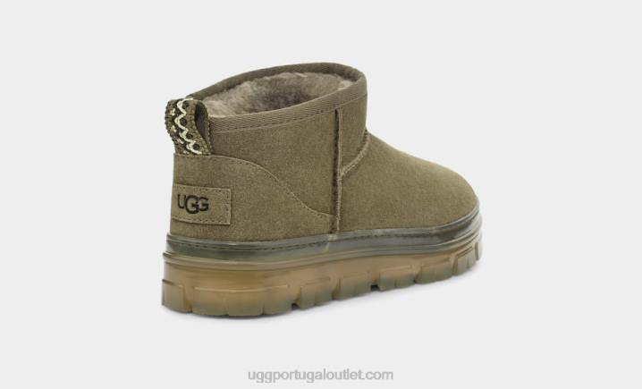 azeitona queimada clássico ultra mini claro UGG 20TJ789 mulheres