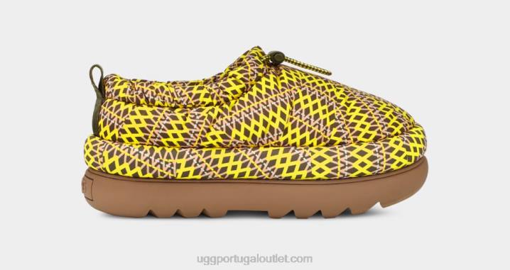 azeitona queimada tamanco de trança de herança maxi UGG 20TJ699 mulheres