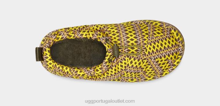 azeitona queimada tamanco de trança de herança maxi UGG 20TJ699 mulheres