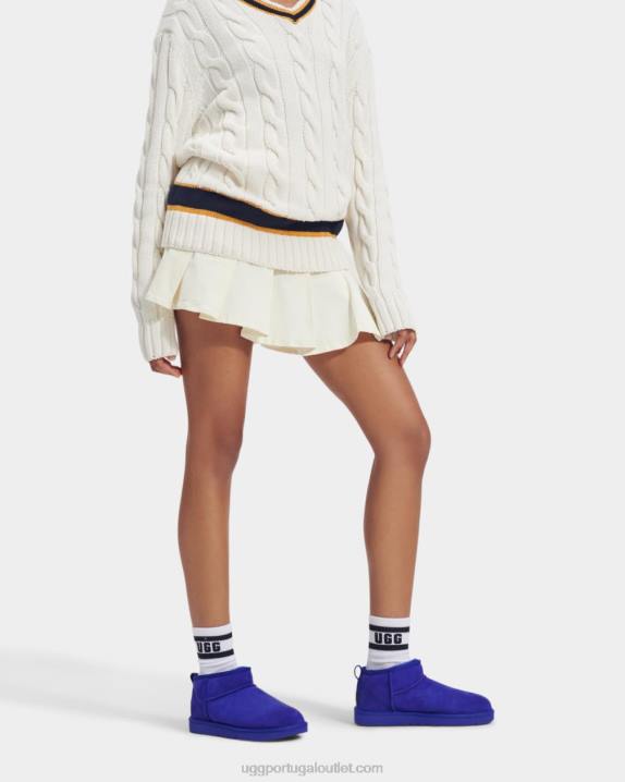 azul marinho clássico ultra mini UGG 20TJ636 mulheres