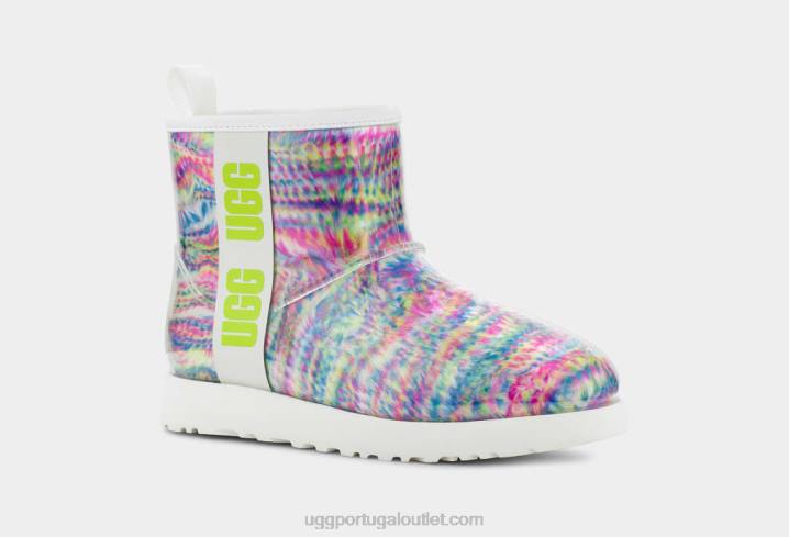 branco clássico mini pixelado claro UGG 20TJ805 mulheres