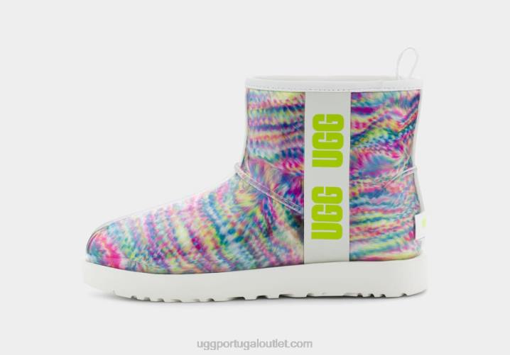 branco clássico mini pixelado claro UGG 20TJ805 mulheres