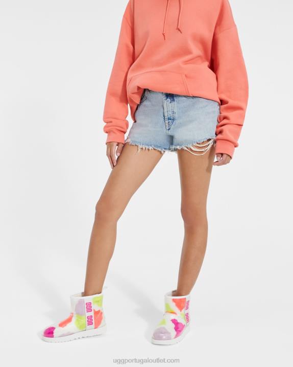 branco pontos de mini festa claros clássicos UGG 20TJ806 mulheres