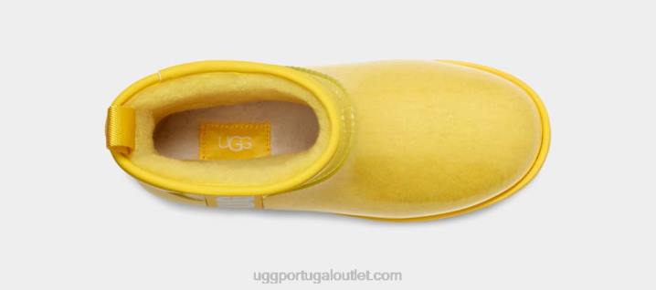canário clássico transparente mini UGG 20TJ779 mulheres