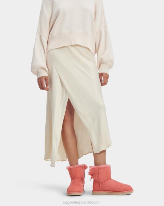 casca de caranguejo bota mini bailey bow ii UGG 20TJ38 mulheres