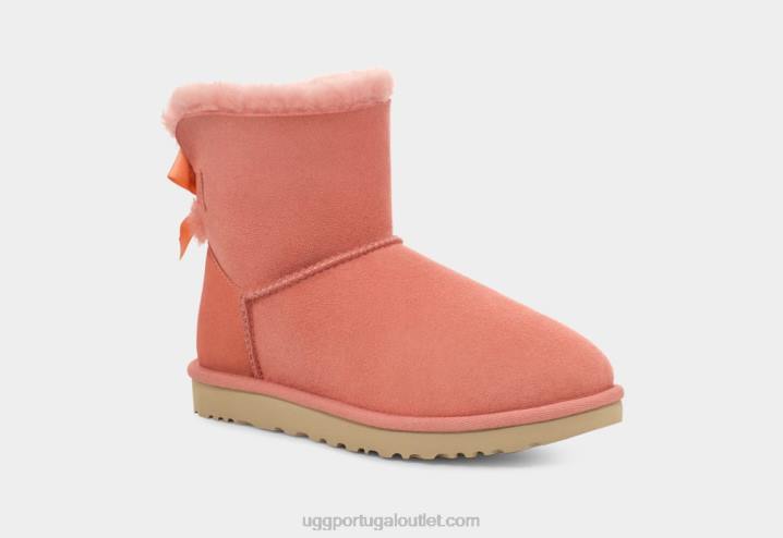 casca de caranguejo bota mini bailey bow ii UGG 20TJ38 mulheres