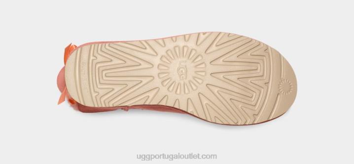 casca de caranguejo bota mini bailey bow ii UGG 20TJ38 mulheres