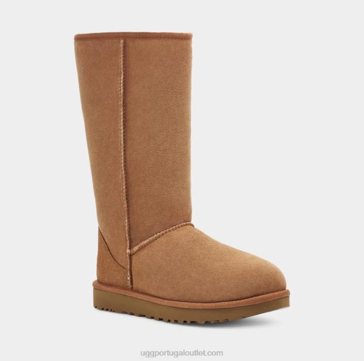 castanha bota clássica ii alta UGG 20TJ564 mulheres