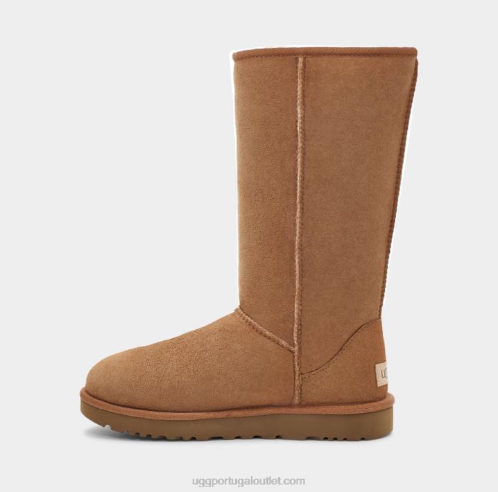 castanha bota clássica ii alta UGG 20TJ564 mulheres