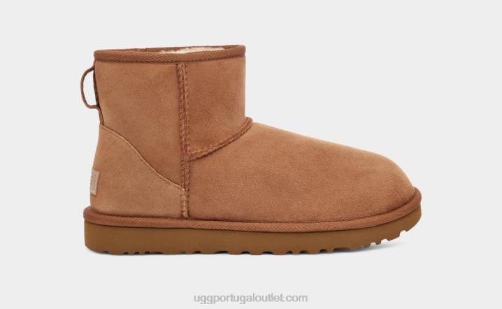 castanha bota clássica mini ii UGG 20TJ473 mulheres