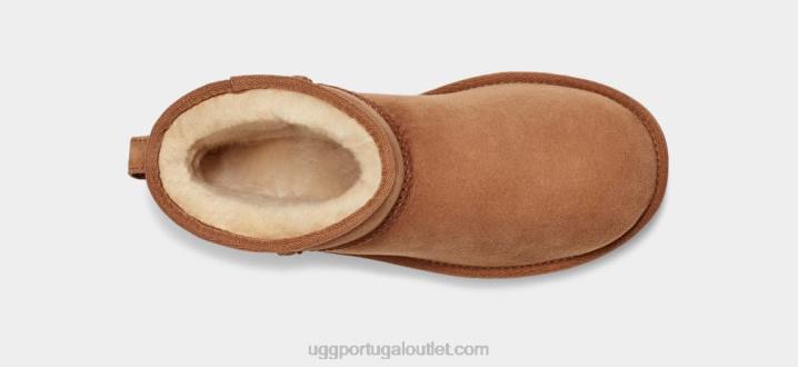 castanha bota clássica mini ii UGG 20TJ473 mulheres
