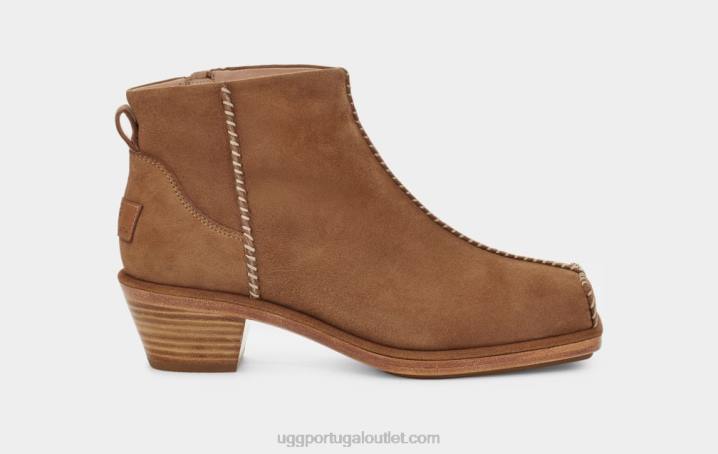 castanha + bota cowboy eckhaus latta block UGG 20TJ26 mulheres