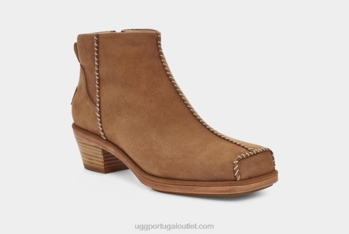 castanha + bota cowboy eckhaus latta block UGG 20TJ26 mulheres