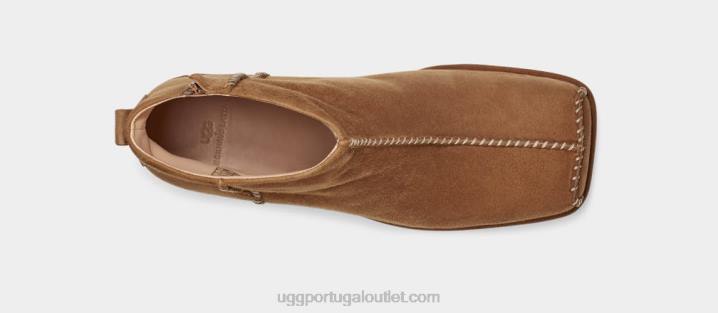 castanha + bota cowboy eckhaus latta block UGG 20TJ26 mulheres