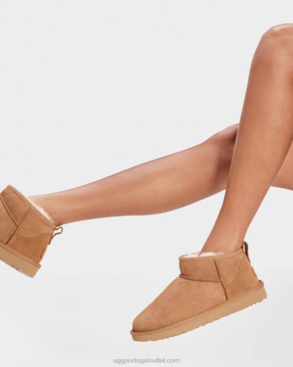 castanha clássico ultra mini UGG 20TJ561 mulheres