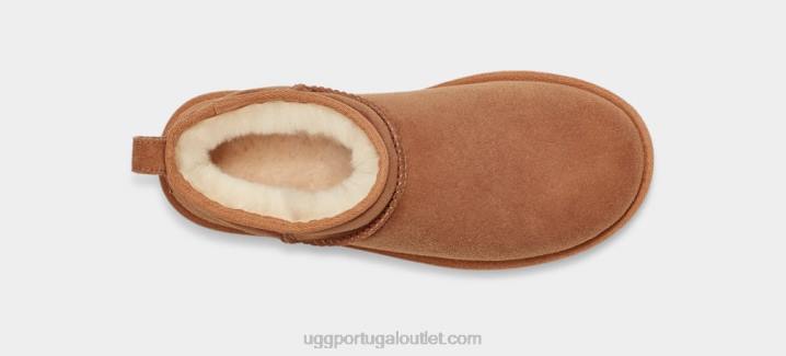 castanha clássico ultra mini UGG 20TJ561 mulheres