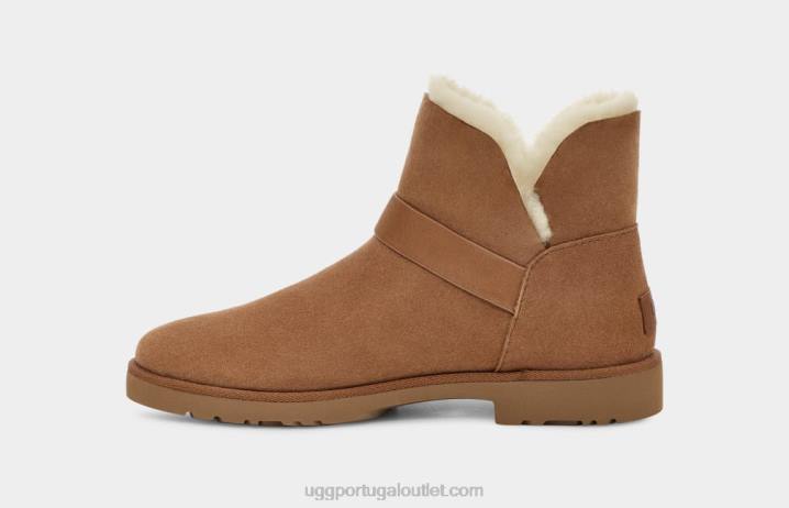 castanha fivela curta romena UGG 20TJ2129 mulheres