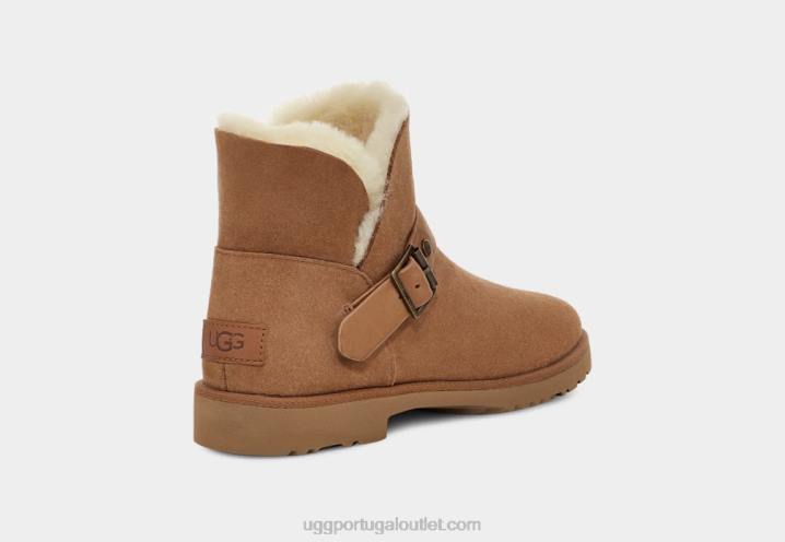 castanha fivela curta romena UGG 20TJ2129 mulheres