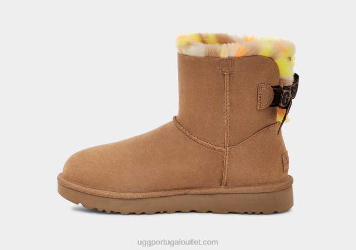 castanha mini bailey bow xadrez punk UGG 20TJ859 mulheres