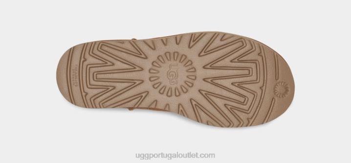 castanha mini plataforma clássica UGG 20TJ348 mulheres
