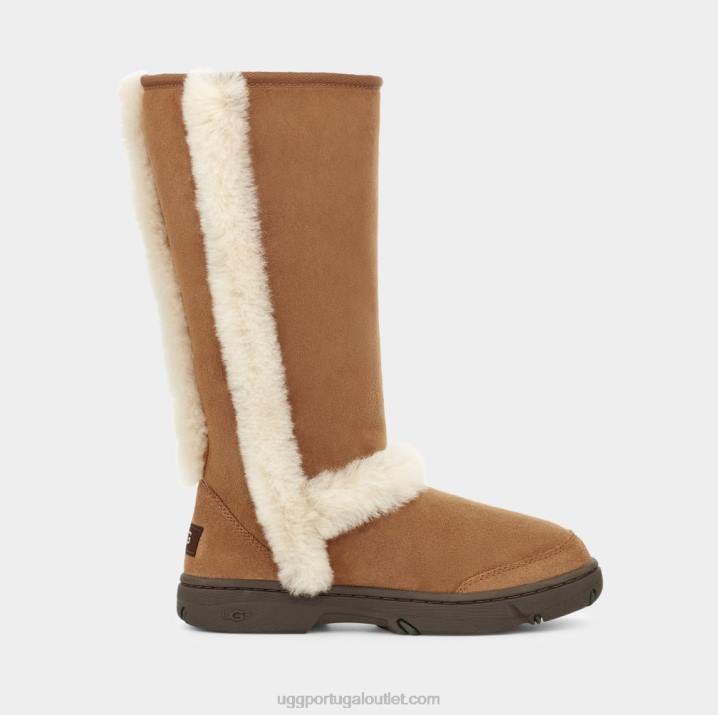 castanha raio de sol alto UGG 20TJ594 mulheres